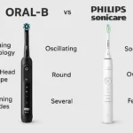 Oral B vs Philips Sonicare Comparison with a detailed breakdown of features, performance, pricing, and dentist recommendations.