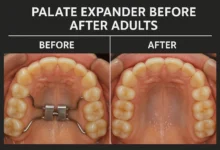 Palate Expander Before After Adults – See the transformative results of using a palate expander for adults, from before to after treatment.