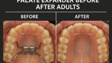 Palate Expander Before After Adults – See the transformative results of using a palate expander for adults, from before to after treatment.