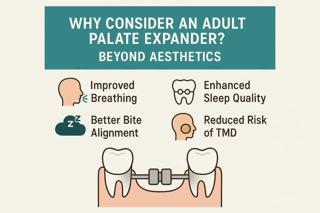 Palate Expander Before After Adults – Understanding why adults should consider a palate expander, with results beyond just aesthetics.