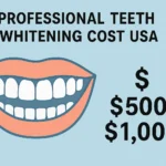Professional teeth whitening cost USA: Explore the cost factors and pricing of professional teeth whitening services in the USA.