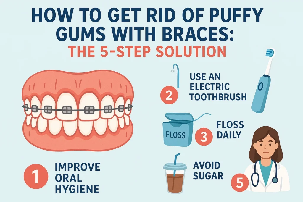 Puffy Gums With Braces explained with a clear 5-step solution for healthier gums