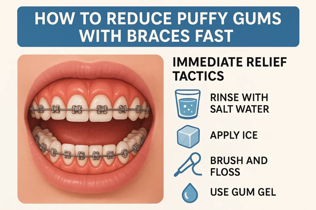 Puffy Gums With Braces explained with fast relief tactics and immediate gum care solutions