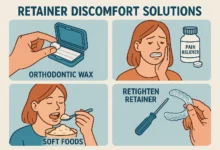 Retainer discomfort solutions to help relieve pain and make wearing your retainer more comfortable.