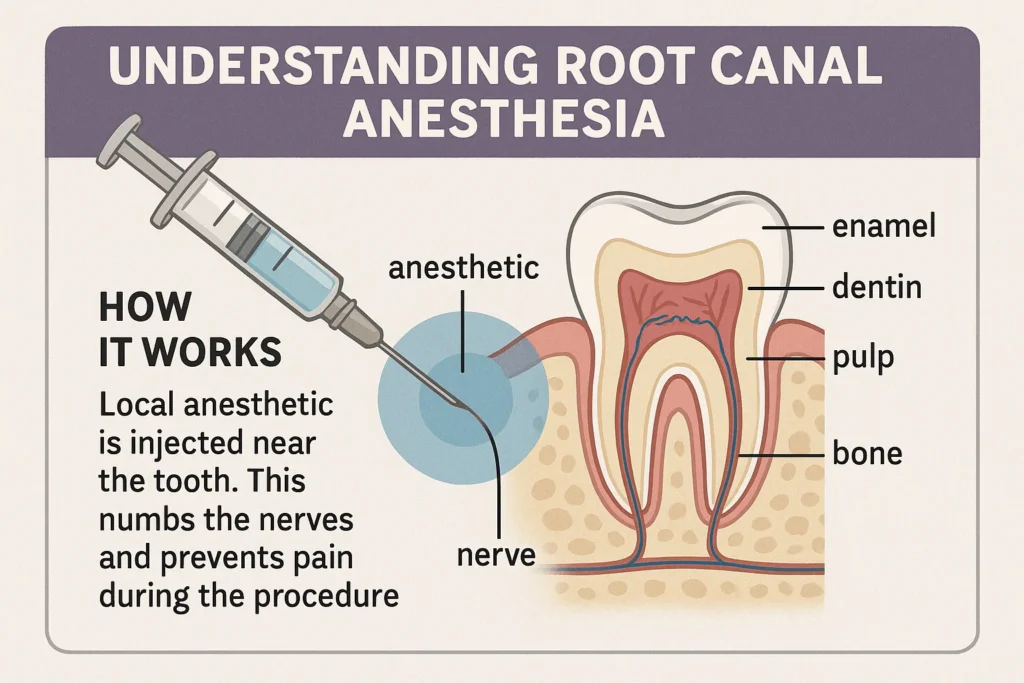 Root canal anesthesia pain: A comprehensive guide to how anesthesia alleviates discomfort during root canal treatments
