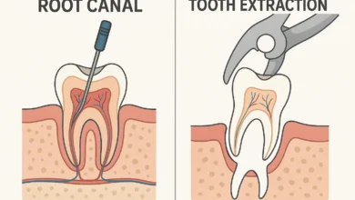 Root canal vs tooth extraction: Compare the benefits and considerations of a root canal treatment versus tooth extraction for dental health.