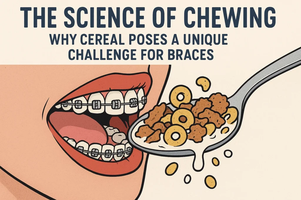 Soft Cereal for Braces provides an easy-to-chew option that avoids the damage crunchy cereals can cause to brackets and wires