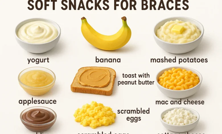 Soft Snacks for Braces explained with safe, tasty, and orthodontist-approved snack ideas