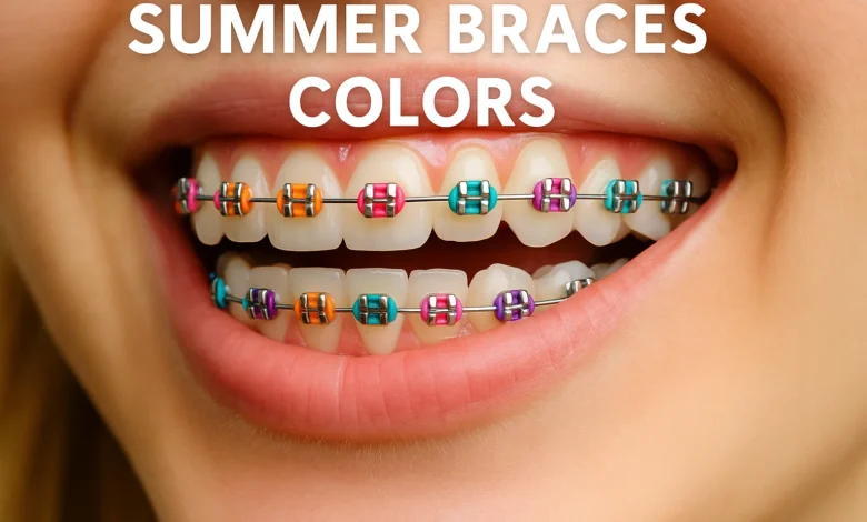 Summer Braces Colors make your smile bright and stylish with trendy shades for the season.