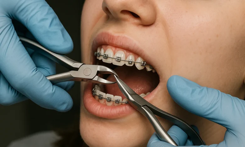 Taking Off Braces is an exciting process that reveals a straighter, healthier, and more confident smile