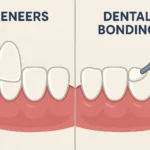 Veneers vs dental bonding, comparing cosmetic dental treatments for enhancing smile appearance