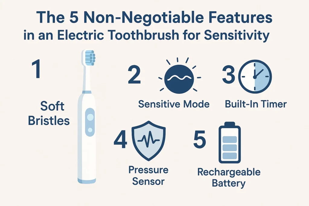 Top-rated electric toothbrushes designed for sensitive teeth offering gentle yet thorough cleaning