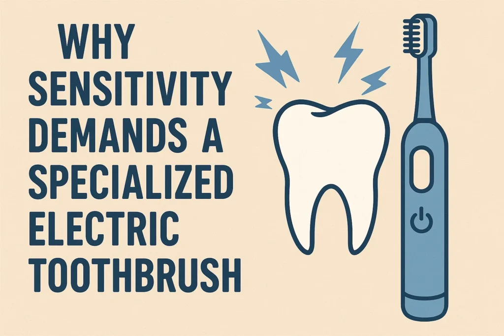 Best electric toothbrush for sensitive teeth providing gentle yet effective cleaning