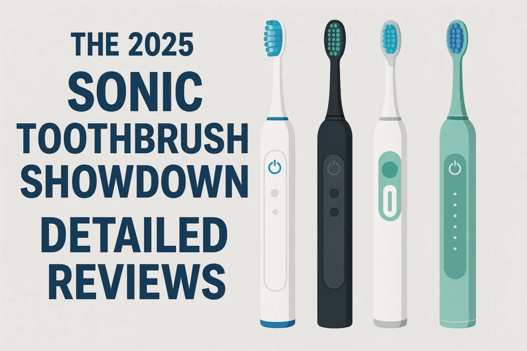 Top-rated sonic toothbrushes of 2025 compared for the best oral care experience.