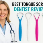 Best tongue scraper dentist reviews showing top-rated tongue scrapers recommended by dental professionals for optimal oral hygiene.