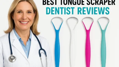 Best tongue scraper dentist reviews showing top-rated tongue scrapers recommended by dental professionals for optimal oral hygiene.