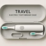 Compact and durable Travel Electric Toothbrush Case for safe and easy storage during travel.
