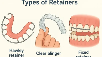 Types of Retainers Orthodontics explained with clear examples and uses in dental care