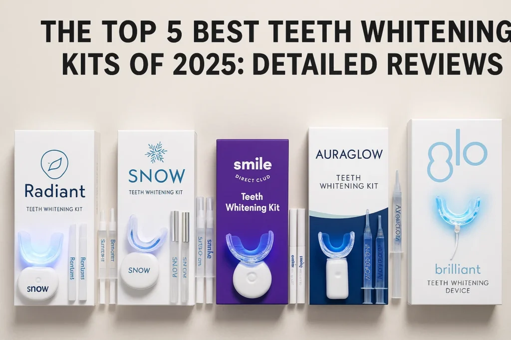 Discover the Best Teeth Whitening Kits of 2025 with our detailed reviews of the top 5 products for a brighter smile.