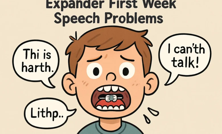 Expander first week speech problems – common challenges faced during initial adjustment phase.