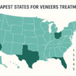 Affordable veneers treatment options in the cheapest states in the USA