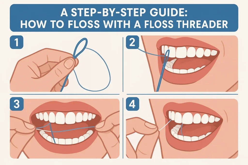 Floss Picks vs Floss Threaders explains the differences and benefits of each tool for maintaining proper dental hygiene