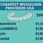 Cheapest Invisalign Providers USA offering affordable clear aligner treatment options