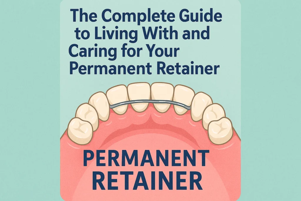 Permanent orthodontic retainers – the complete guide to living with and caring for your permanent retainer.