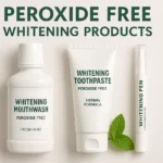 Peroxide Free Whitening Products provide safe and effective teeth whitening without harsh chemicals.