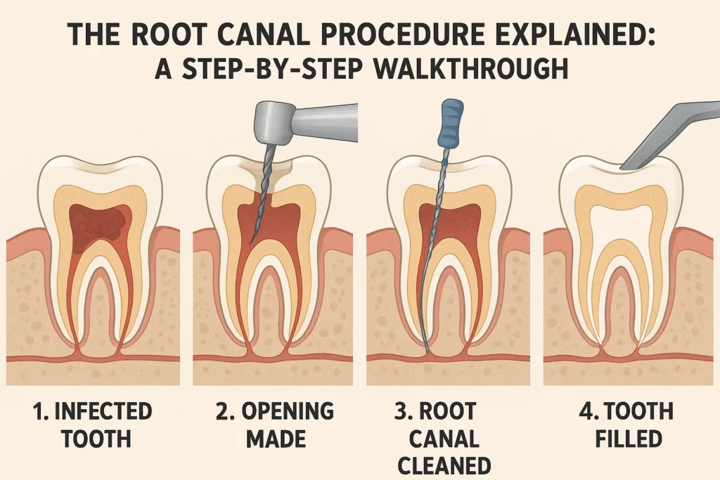 Root Canal Procedure Explained in detail for better dental health understanding