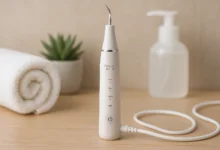 Safe ultrasonic scaler for home use, ensuring effective plaque removal without harming your teeth.