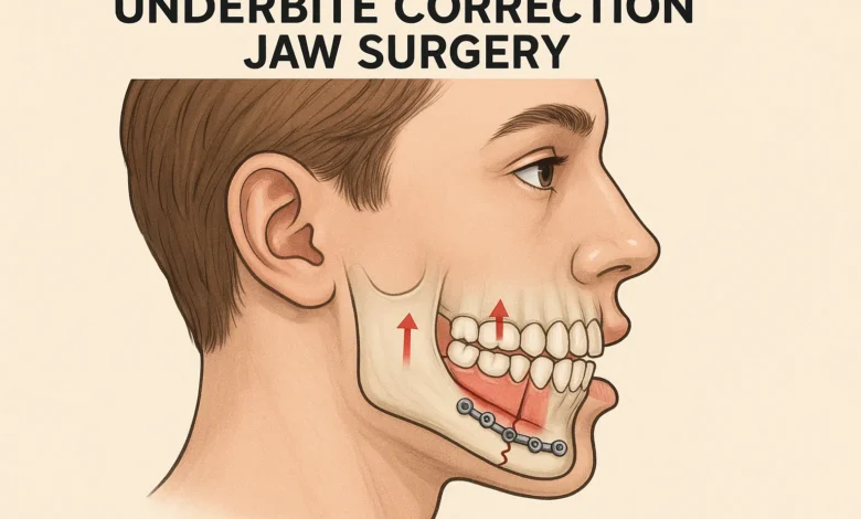 Underbite Correction Jaw Surgery is a procedure that aligns the jaw and improves both function and appearance.