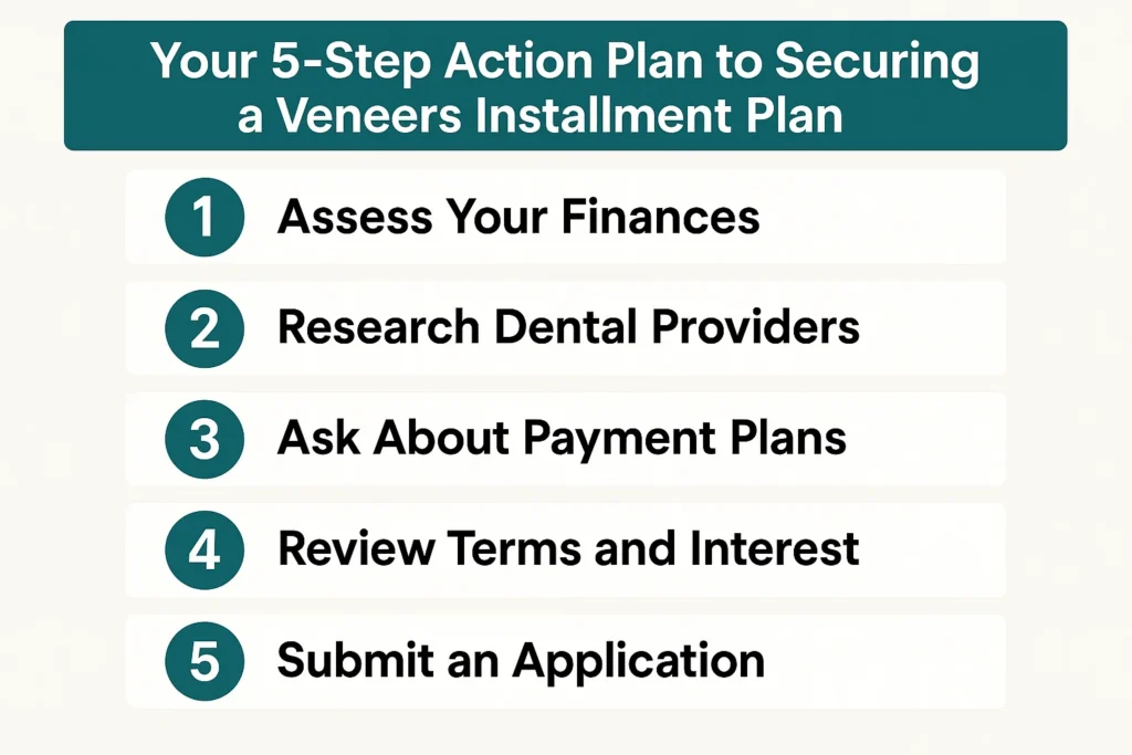 Veneers Installment Plan helps patients transform their smile with simple and flexible monthly payment options.